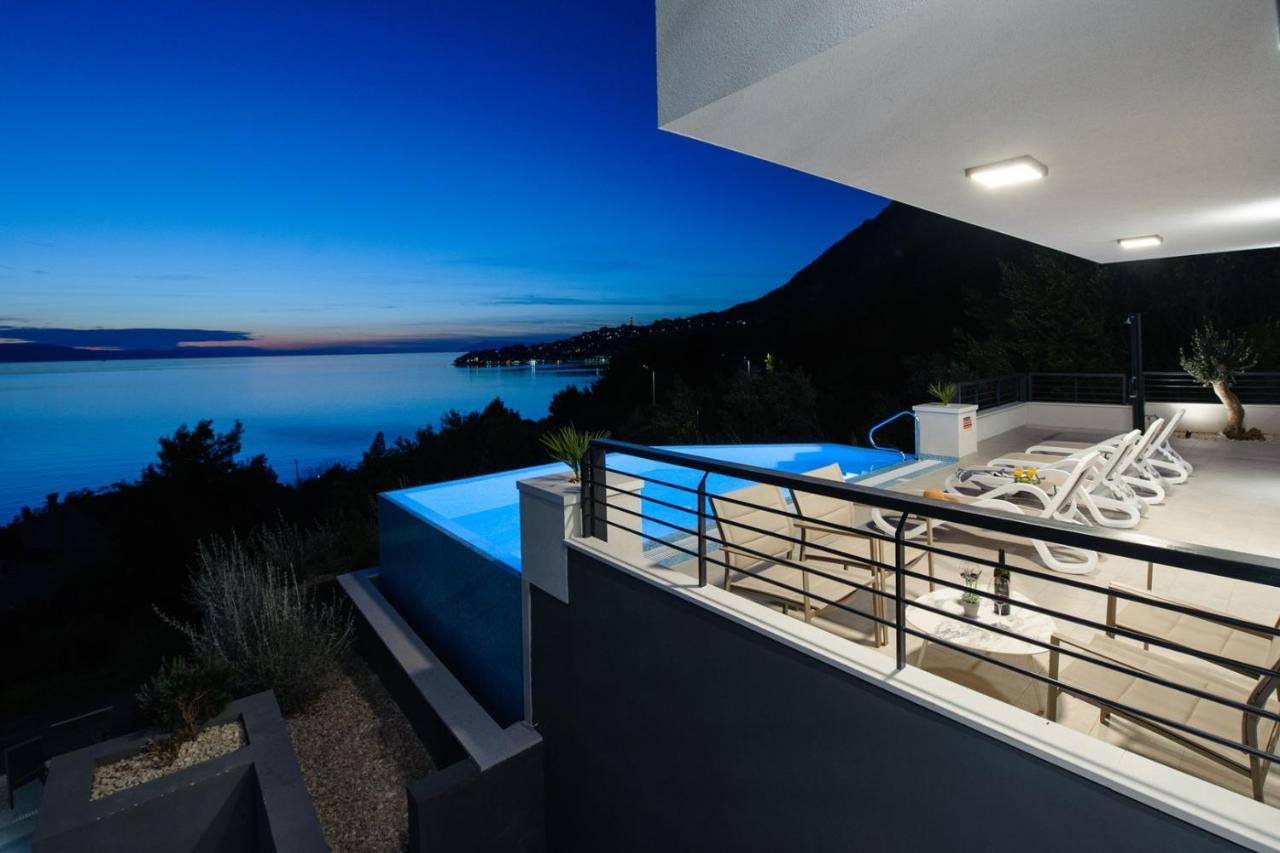 Villa Leona A Luxury Villa Near Makarska, Heated Pool Živogošće Стая снимка